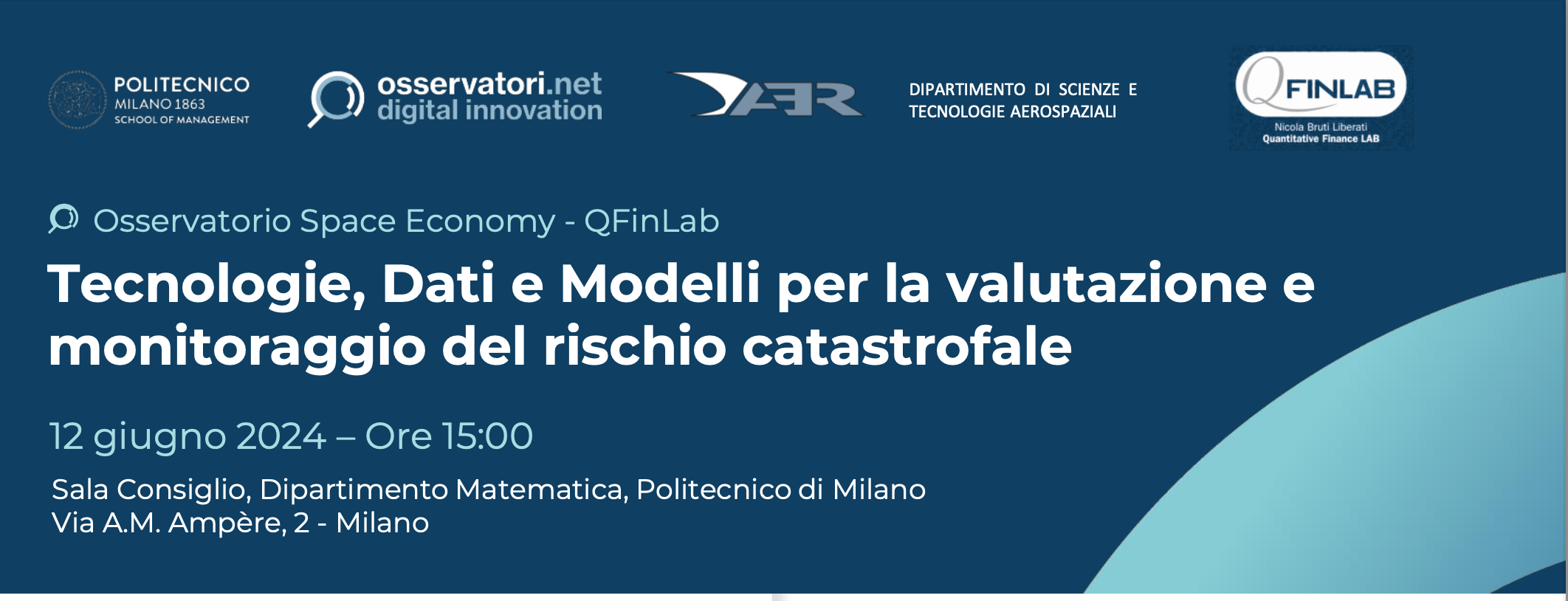 Workshop rischi catastrofali