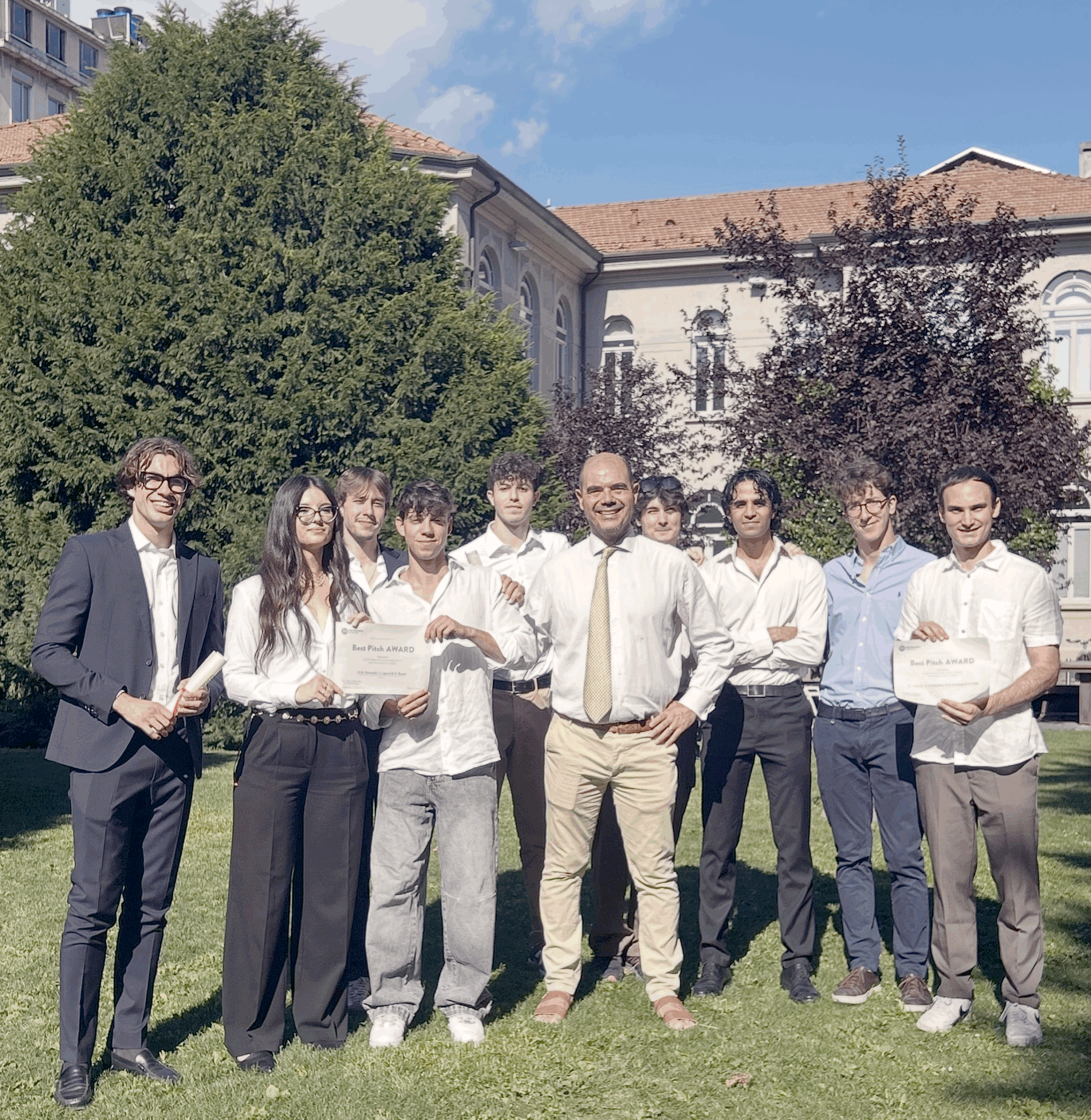 Immagine Financial Engineering Best Pitch Award